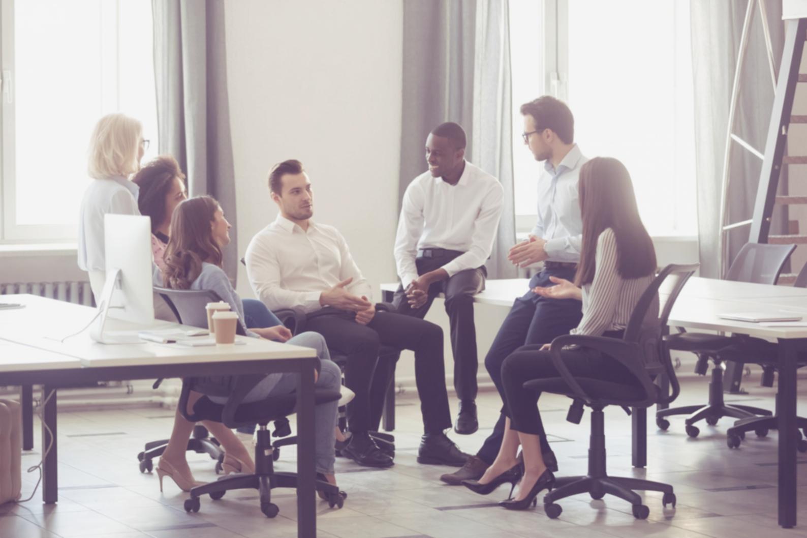 Educational webinar environment showcasing interactive learning platform